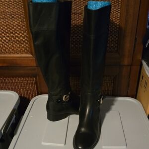 Michael Kors Black Over the Knee Boots